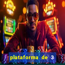 plataforma de 3 reais jogo